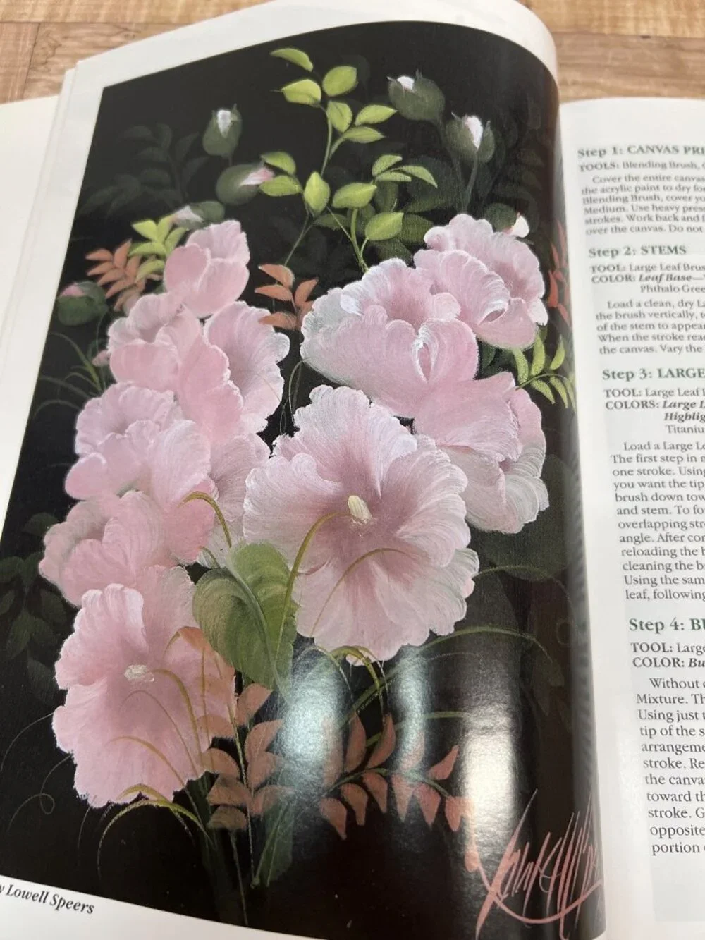 The Art Of Floral Painting With Lowell Speers Series 1 Wet-On-Wet Oil Technique